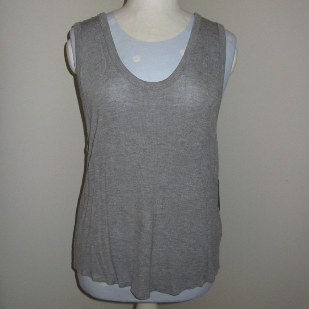 Women's large We the Free/Free People Heather Gray Sleeveless Top Large $38.00